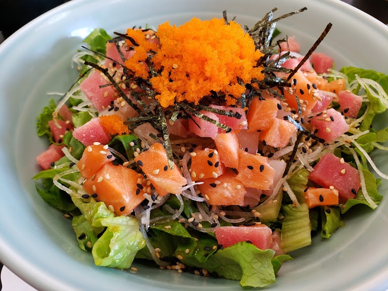 Seafood Bowl at Han Nam Udon & Sushi