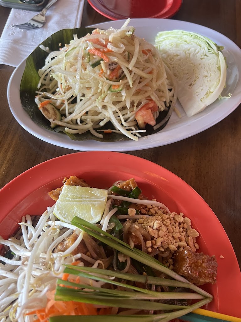 Papaya Salad at Sticky Rice