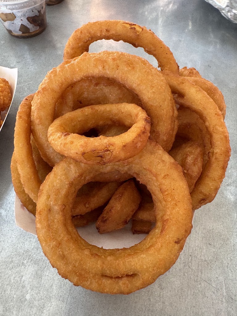 Onion Rings at West Coast Cheesesteaks