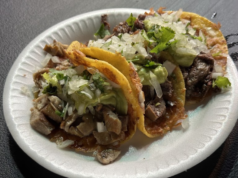 Chilaquiles at Los Cachetones Tacos (Estilo Tijuana)