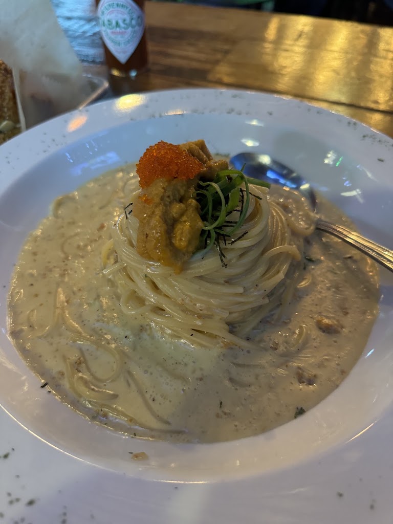 Fresh Uni Pasta at Kitchen Sooda