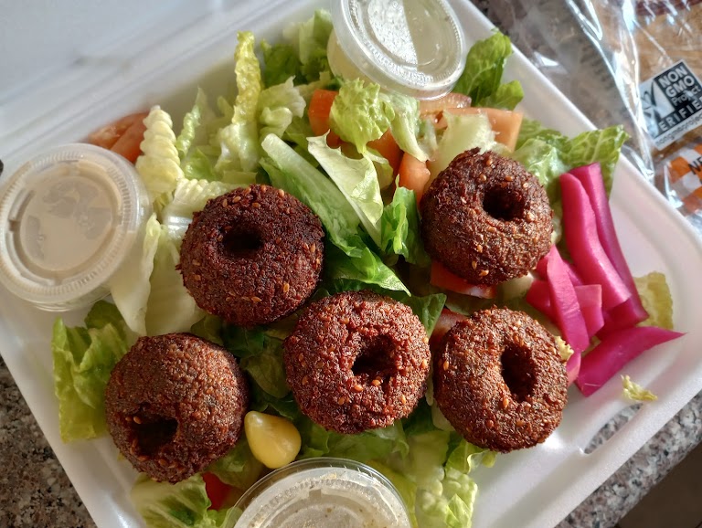 Falafel Salad at Janet's Mediterranean Cuisine