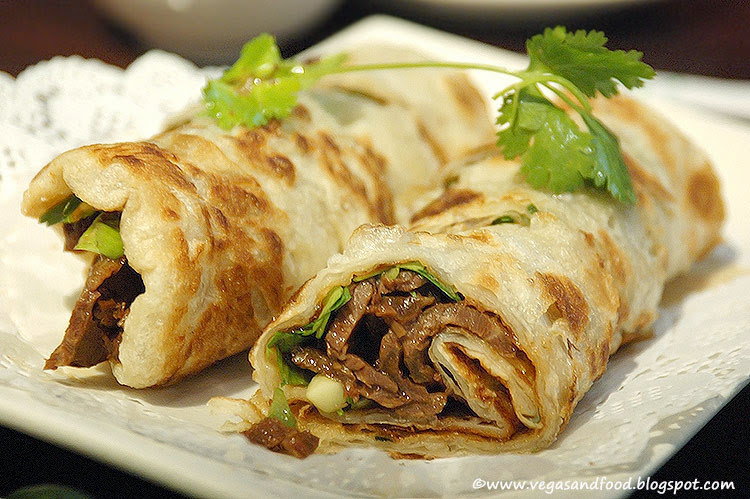 Beef Wrap at Mama Lu's Dumpling House - Monterey Park