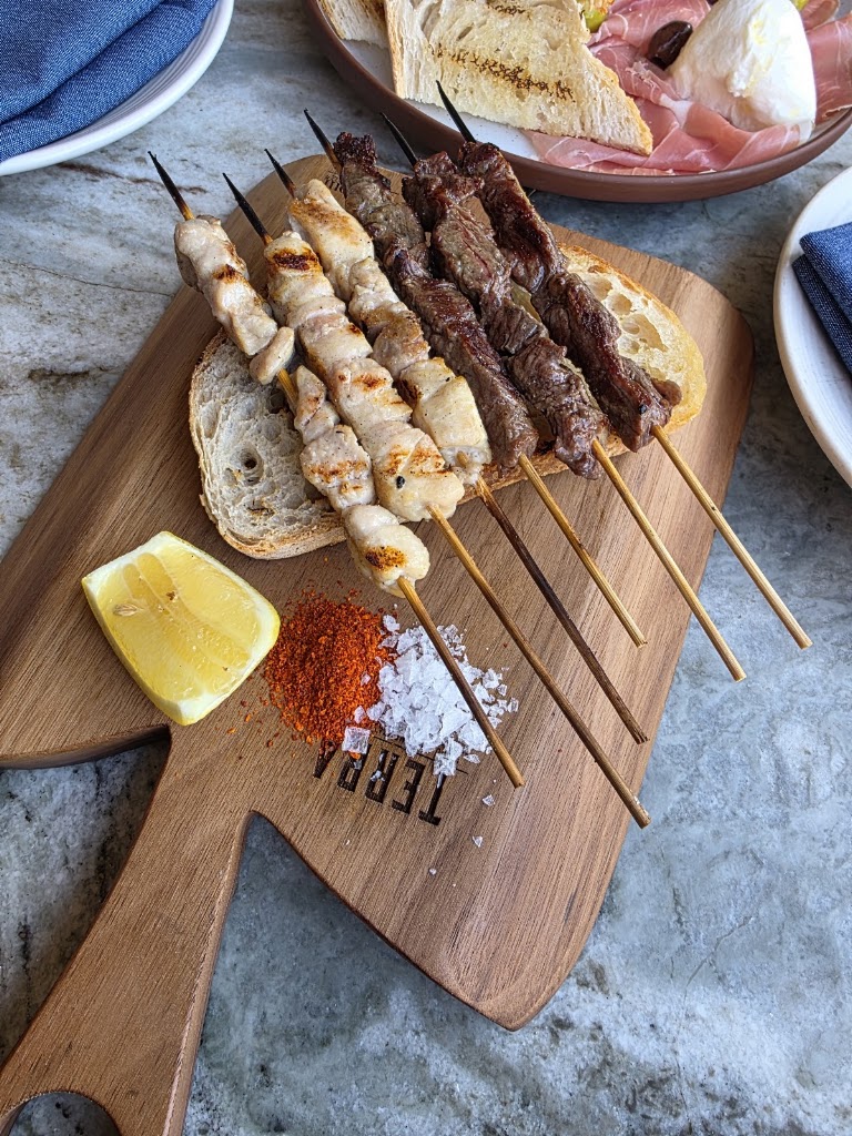 Gamberi Alla Plancha at Terra