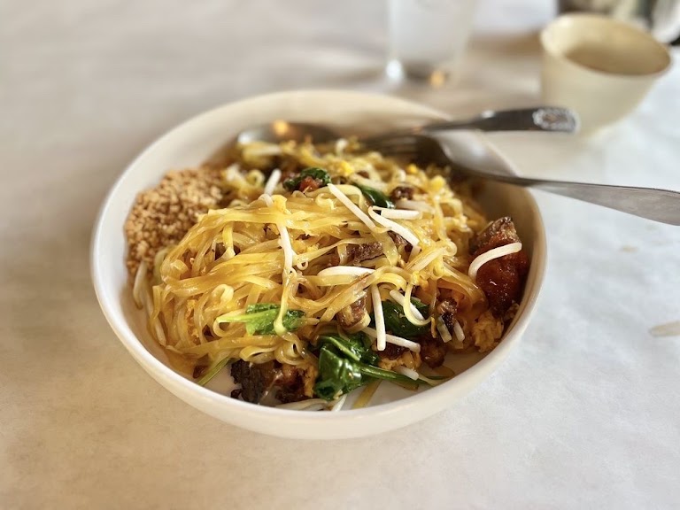 Spicy Buckwheat Noodles at Pookie's