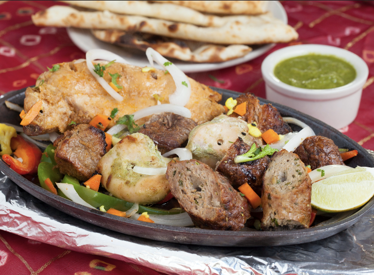 Tandoori Platter at All India Cafe - Indian Restaurant in Arcadia