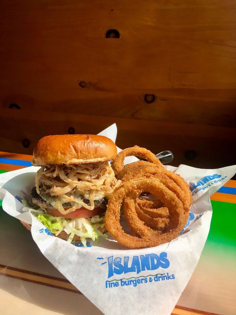 Onion Rings at Islands Restaurant Seal Beach