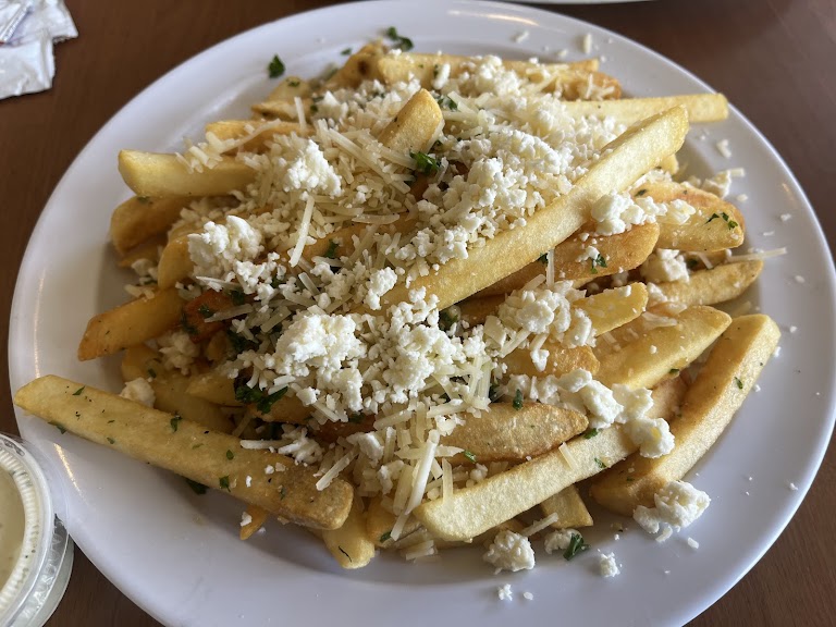 Fries at Chicken Dijon