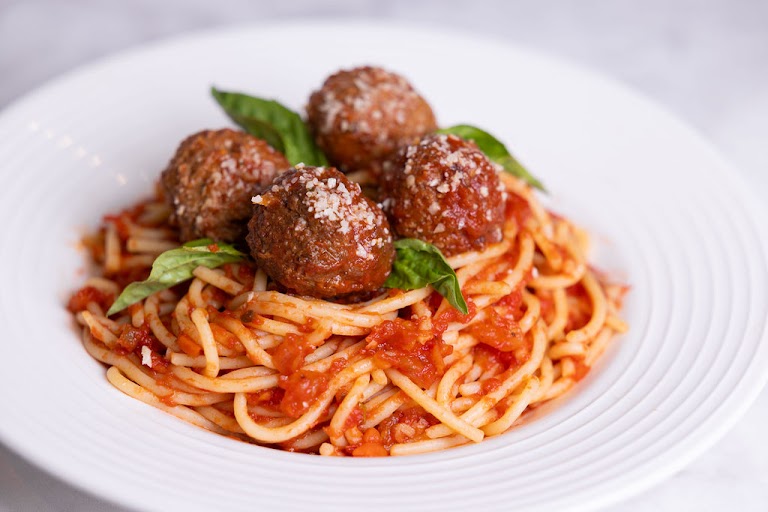Spaghetti & Meatballs at Papa Pizza Pie