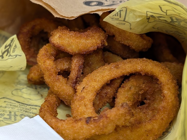 Onion Rings (large) at The Hat