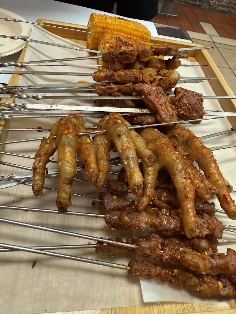 Grilled Braised Chicken Feet (4) at Ningjie Jinzhou BBQ