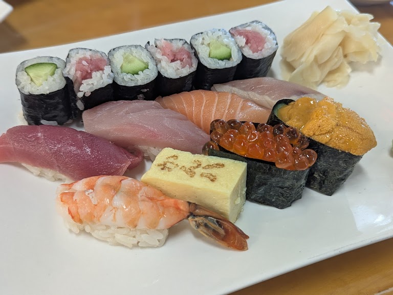 Chef’s Choice Nigiri Combination at Kanpachi Sushi And Saki