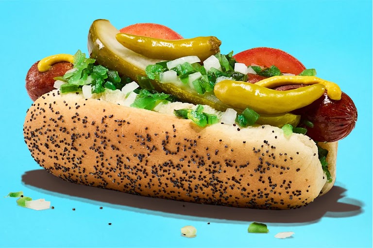 Hot Dog at Portillo's Buena Park