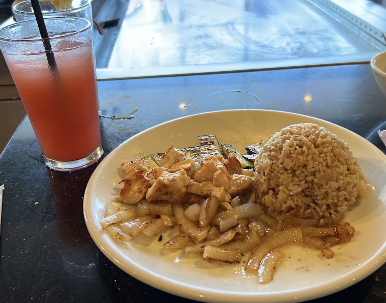 Hibachi Chicken Rice at Benihana - Downey