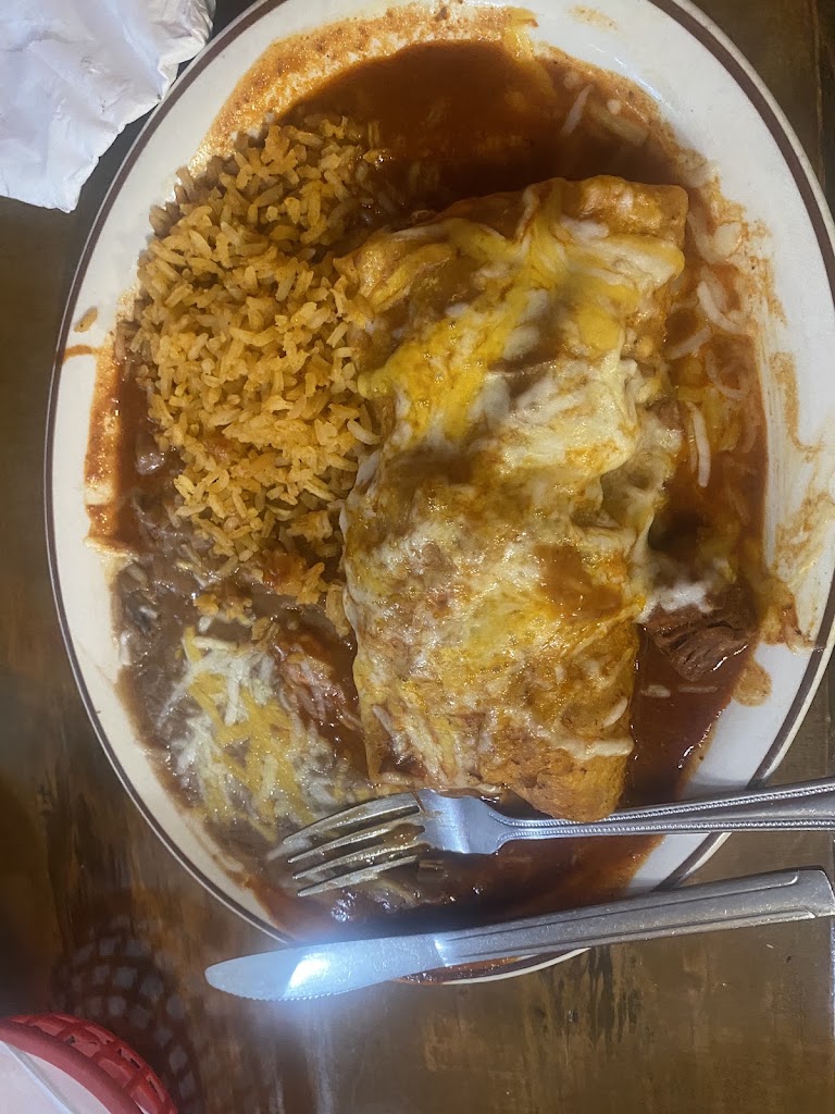 Enchilada Beef or Chicken at El Carpintero Mexican Restaurant
