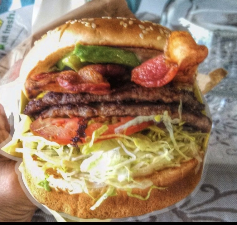 Bacon Cheese Burger at Tip Top Hamburgers