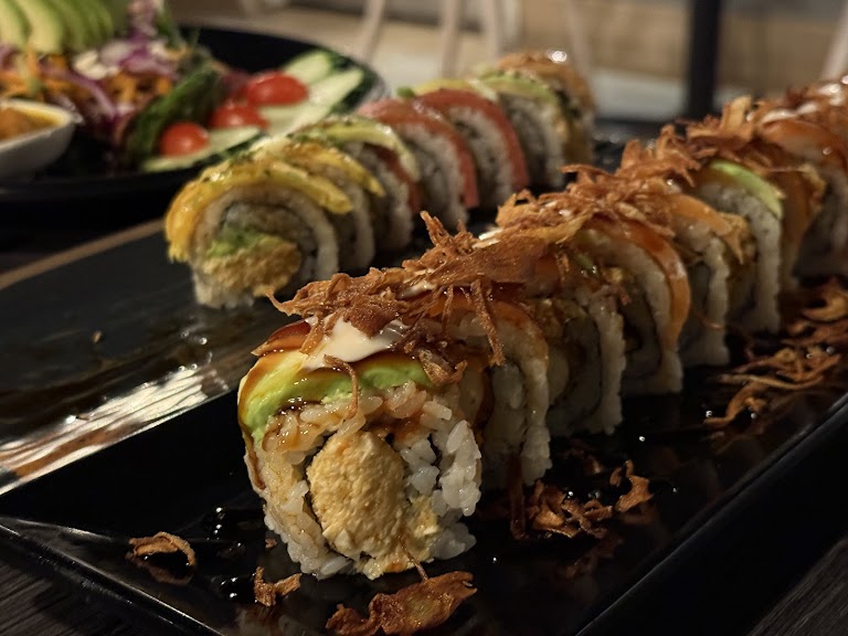 Low Rider Rolls at Ma-Kin Vegan Sushi