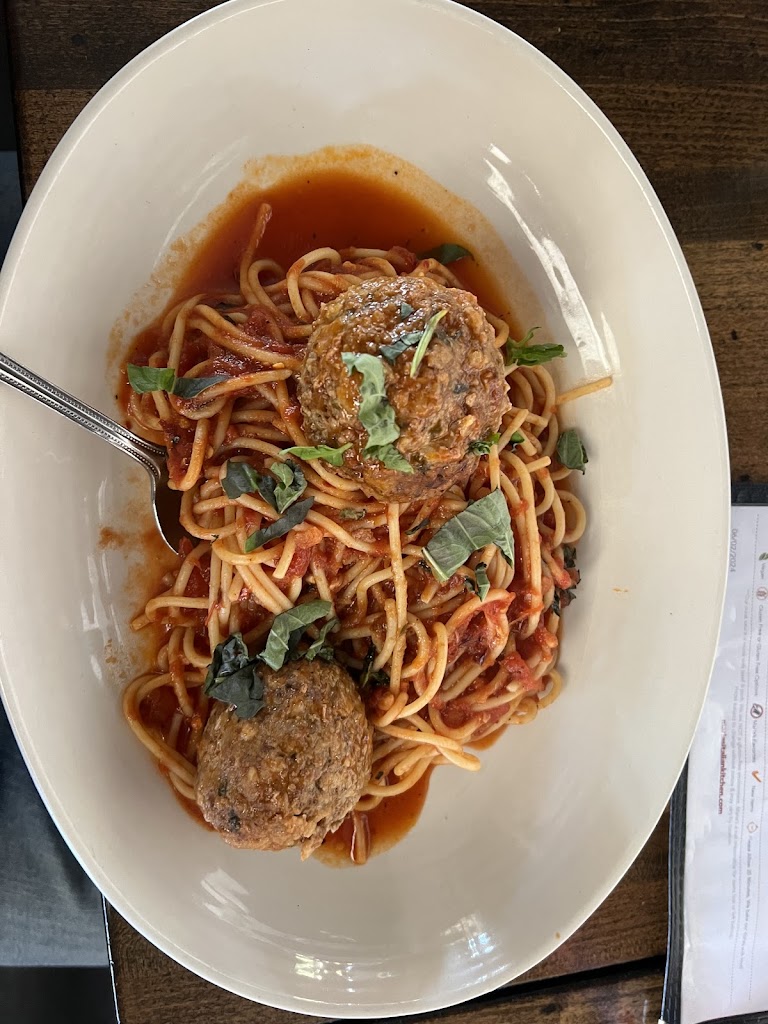 Spaghetti & Meatballs at Maria's Italian Kitchen - Agoura Hills