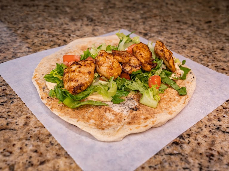 Large Chicken Kabob Bowl at Joe’s Falafel
