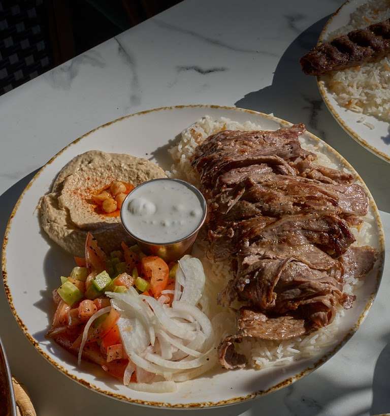 Doner (shawarma) at Pasha Mediterranean Cuisine