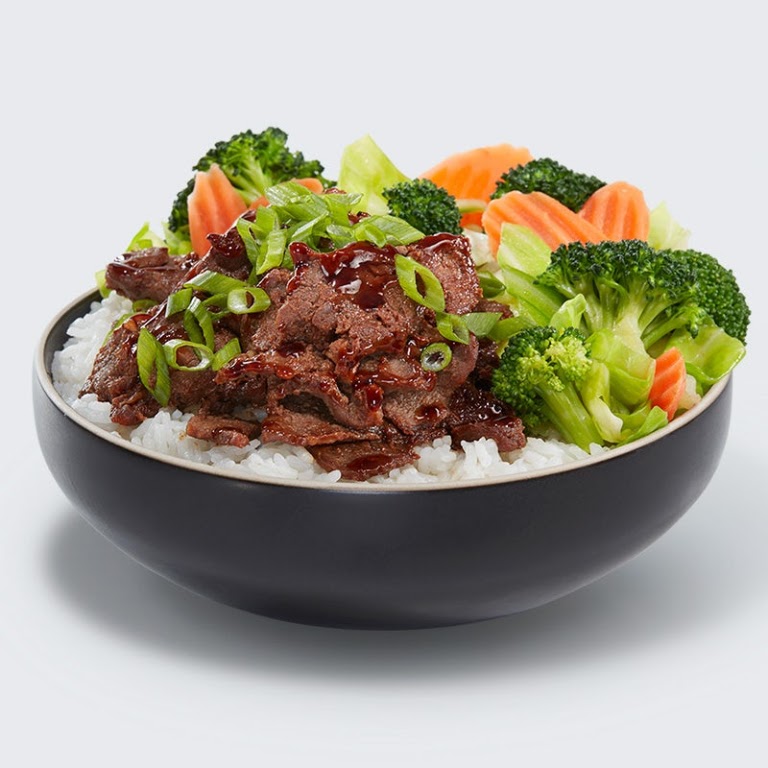 Steak Bowl at WaBa Grill