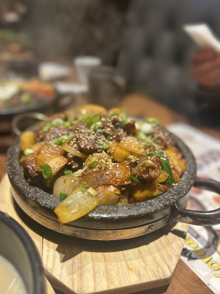 Beef Tteokgalbi at Jincook Santa Monica