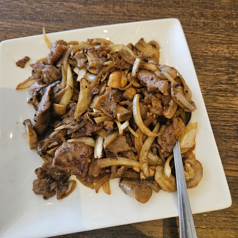 Black Pepper Beef at Chi's Chinese Cuisine