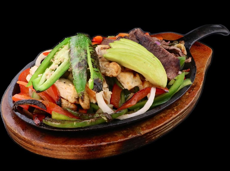 Fajitas Plate - Chicken at Blue Agave Tacos and Beer