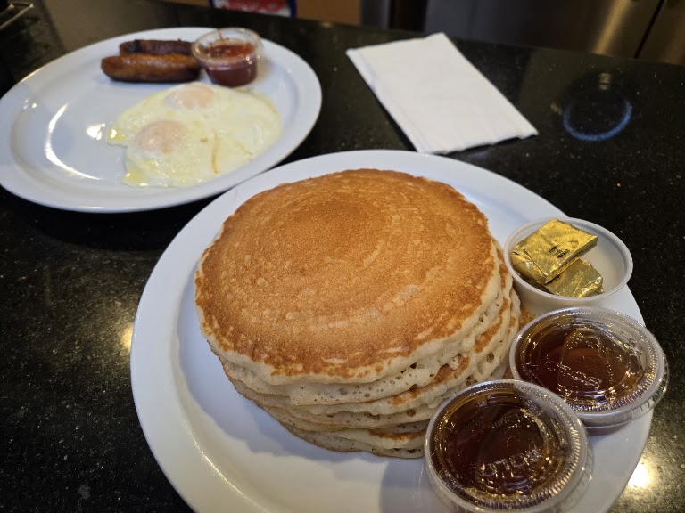 Pancakes at Kaye's Kitchen