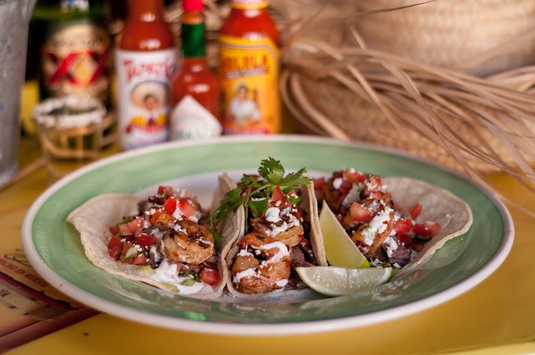 Fish Tacos at Cabo Cantina