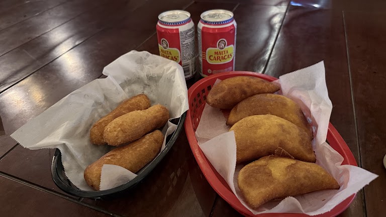 Empanadas Carne Mechada at Arepas El Chamo
