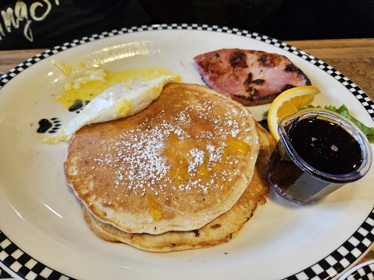Sweet Cream Pancakes at Black Bear Diner La Habra