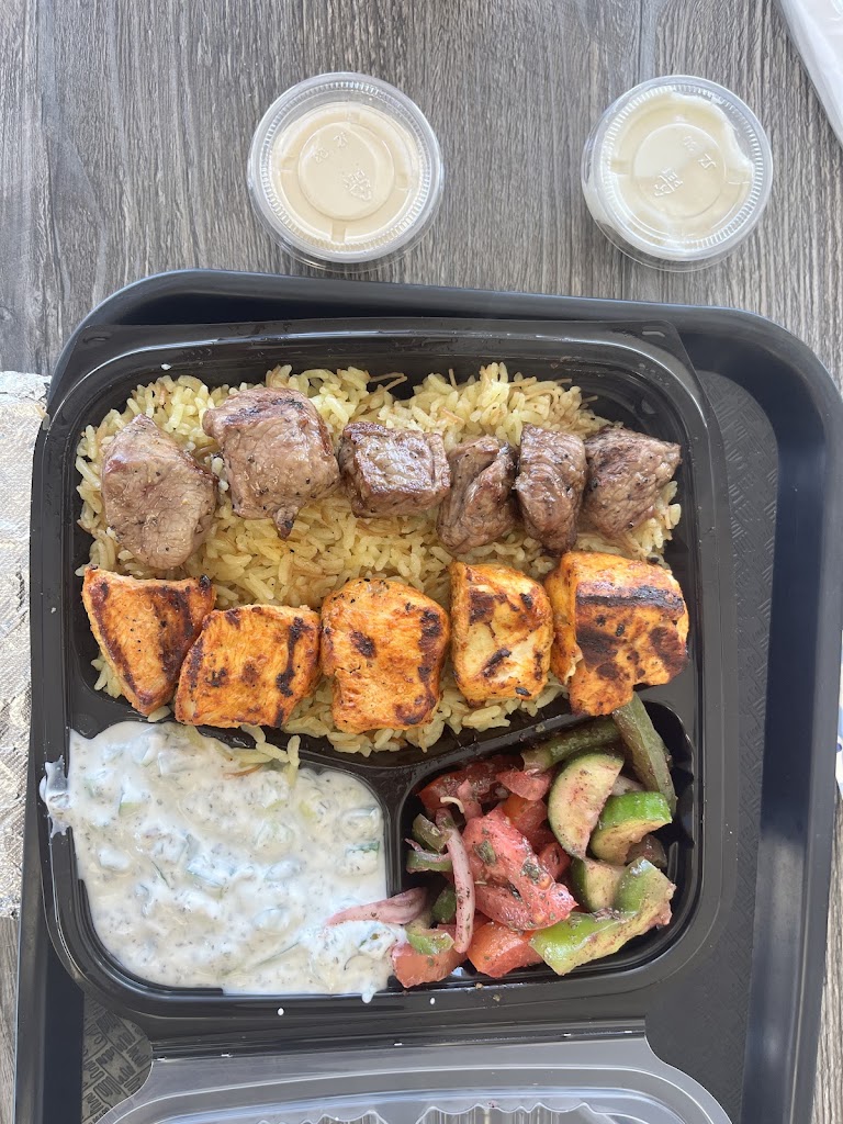 Combo Plate at Georgie's Mediterranean Cuisine