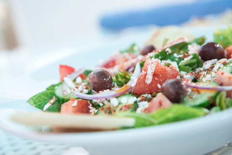 Greek Salad at Greek Bistro