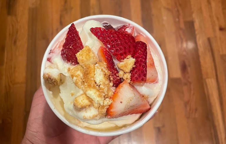 Seasonal Fresh Fruits at Menchie's Frozen Yogurt
