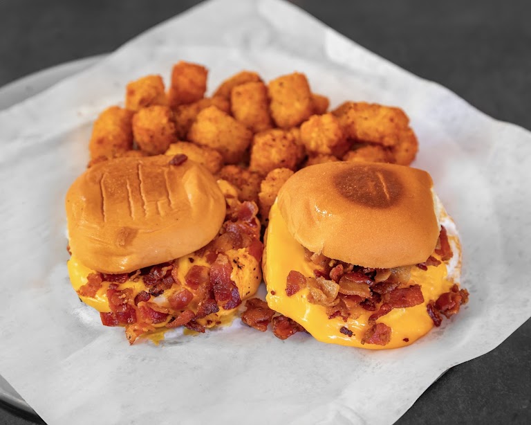 Carne Asada & Bacon Sliders at Bread & Breakfast - North Hollywood
