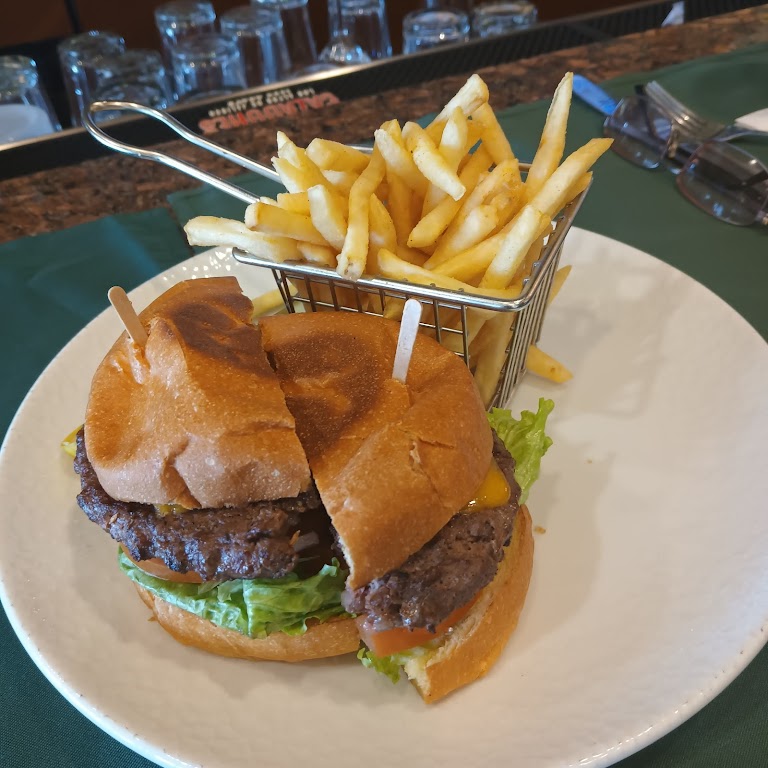 Warm Bagel with Cream Cheese & Jam at Hilltop Restaurant & Bar