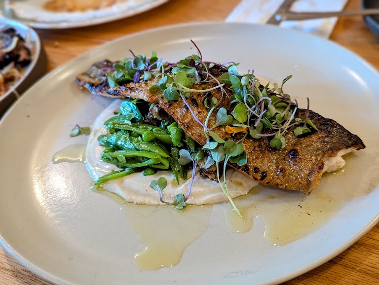 Grilled Rainbow Trout at esme