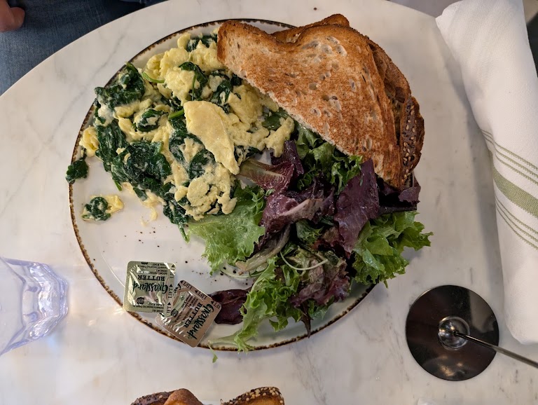 Truffled Egg Sandwich at Sweetsalt Food Shop