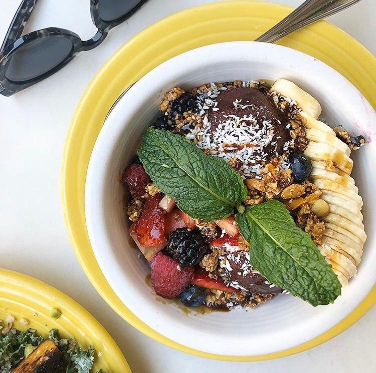 Brunch Items at Cafe Gratitude
