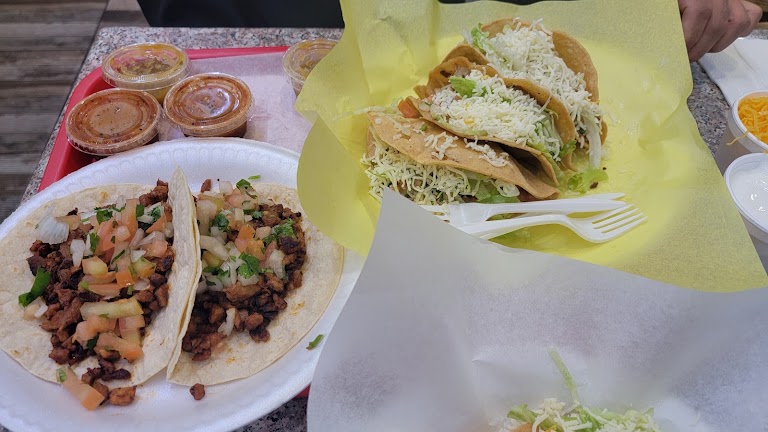 Tacos at Super Albert Mexican Food