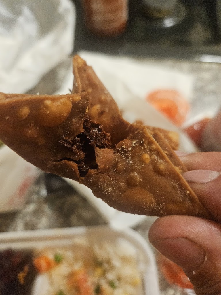 Fried Chicken Wonton at Hong Kong Express Chinese Food