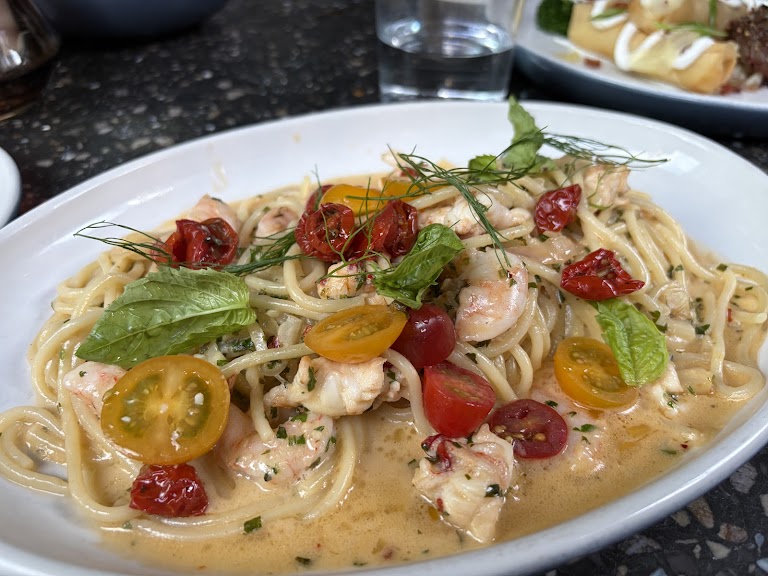 Lobster Spaghetti at JOEY DTLA