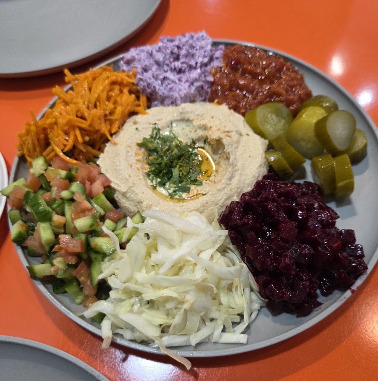 Hummus at Al-Ha-Esh Kosher Grill