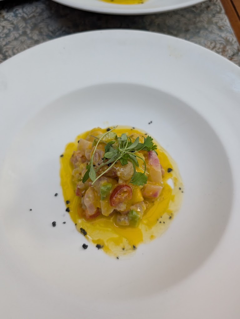 Linguine Rosse Alle Vongole & Aragosta at Barrique Venice