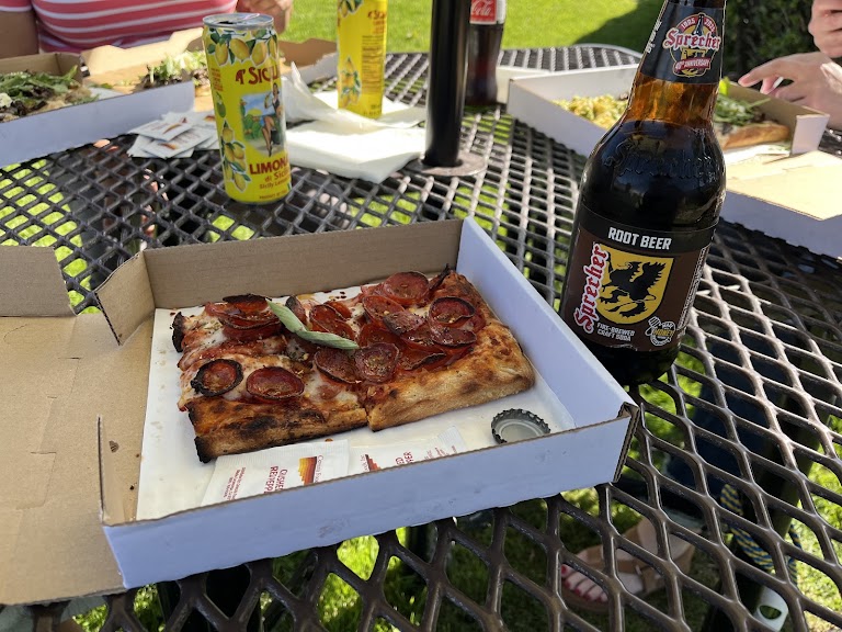 Pepperoni at Fire Fresh Pizza