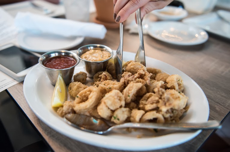 Classic Fried Calamari at Domenico's on the Lake
