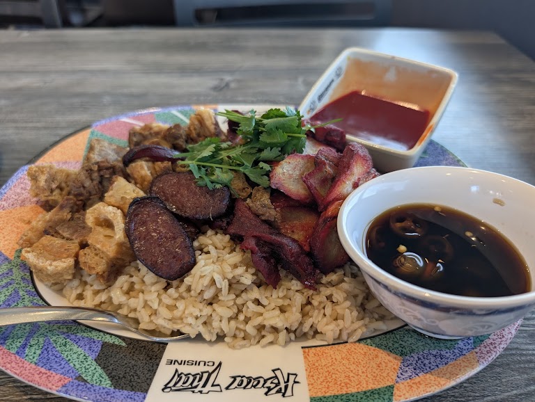 Rice Dish at Krua Thai Restaurant