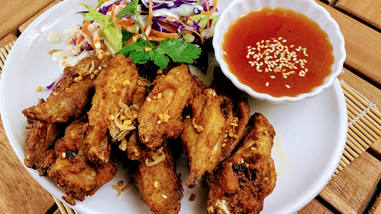 Potstickers at Modern Thai Restaurant