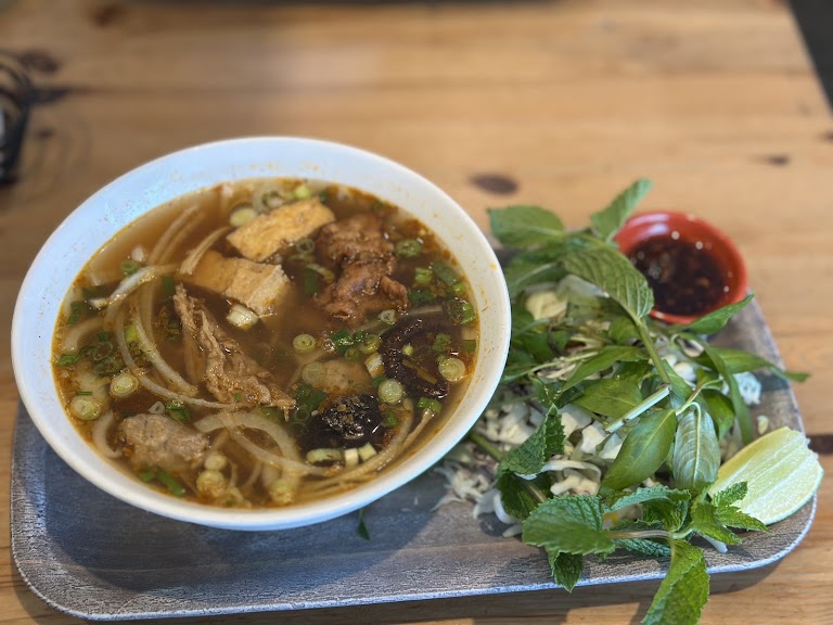 Pho Noodle Soup at Saigon Vegan - Garden Grove